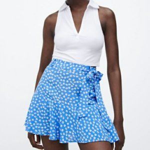 Zara Floral Daisy Skirt